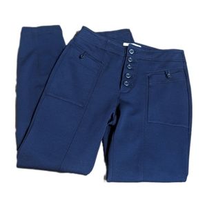 Anthropologie Bryson Navy Pants